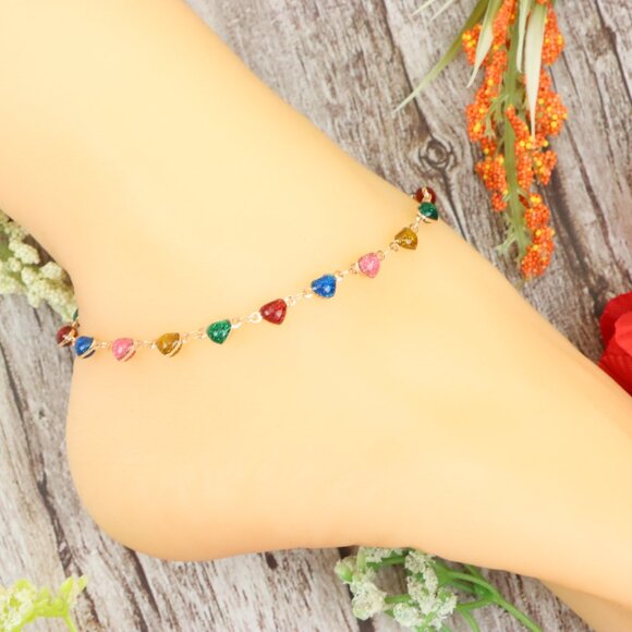 "Dainty Anklet for Women – Elegant Everyday Jewelry & Perfect Gift | MLCRC1424 - Picture 5 of 10